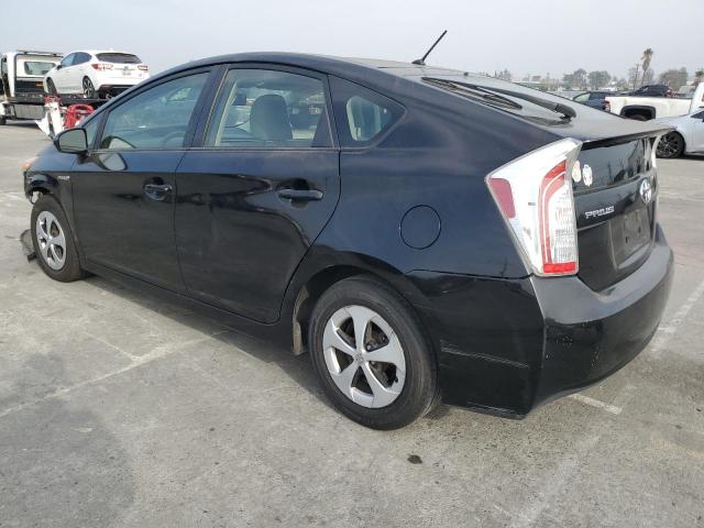 TOYOTA PRIUS 2013 black  hybrid engine JTDKN3DU5D5694332 photo #3