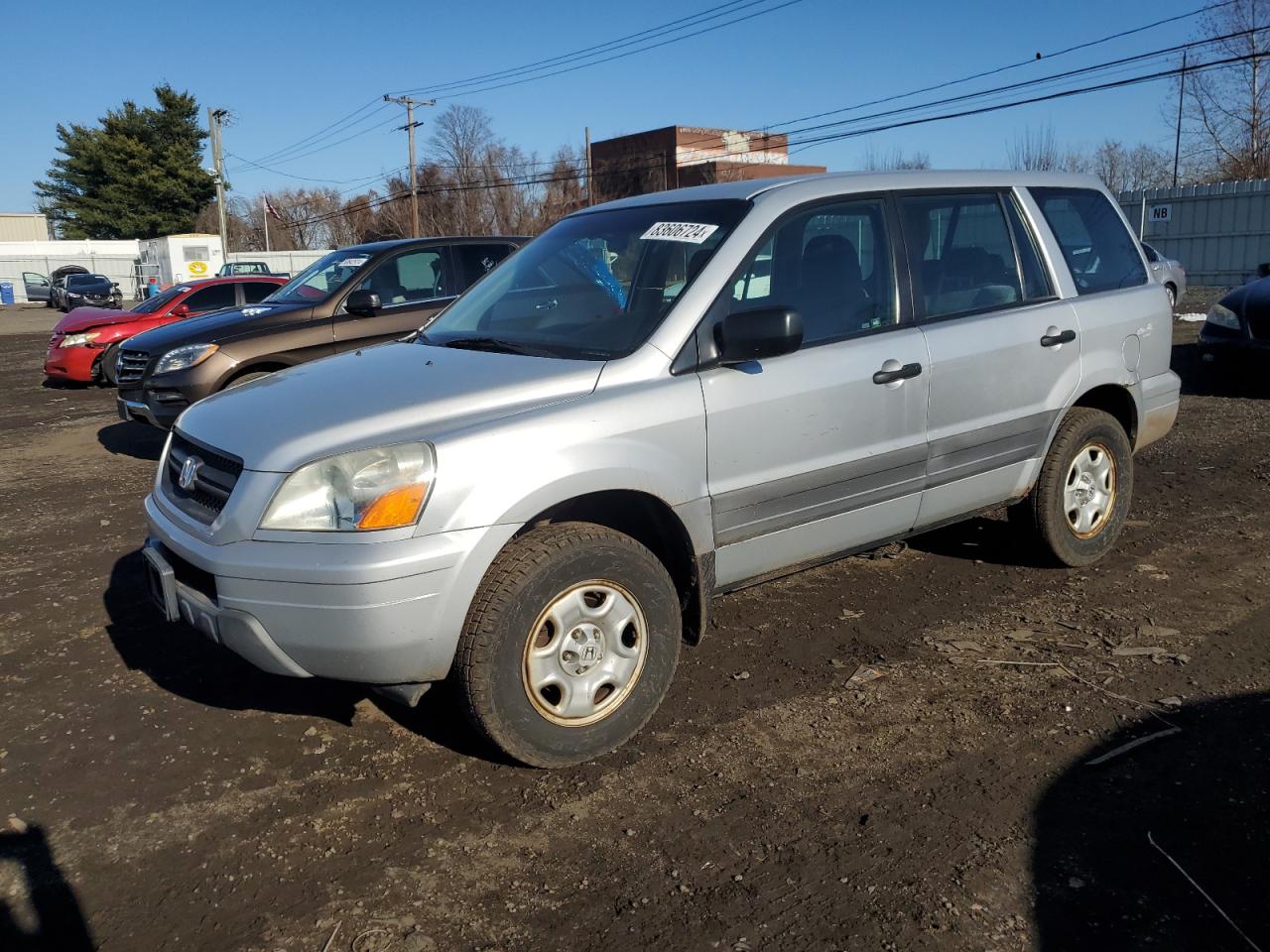 Lot #3024363677 2004 HONDA PILOT LX