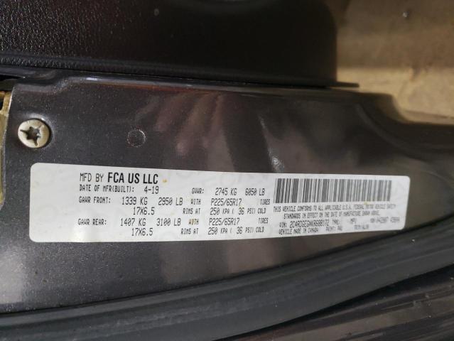 2019 DODGE GRAND CARA - 2C4RDGEGXKR688172