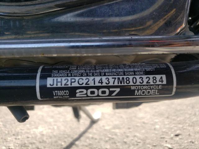 2007 HONDA VT600 CD JH2PC21437M803284