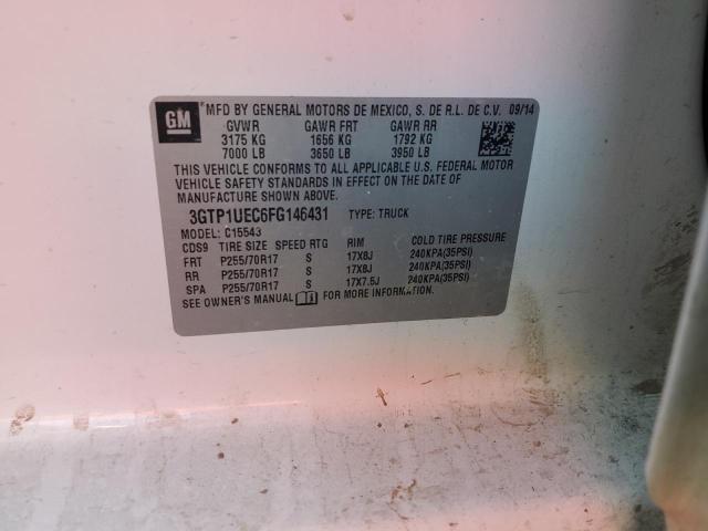 2015 GMC SIERRA C15 3GTP1UEC6FG146431