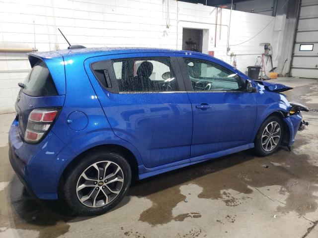 CHEVROLET SONIC LT 2017 blue  gas 1G1JD6SH5H4137527 photo #4