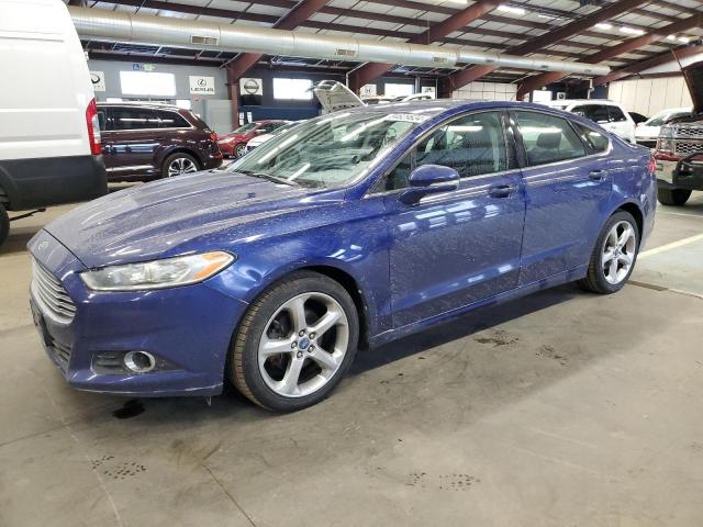 FORD FUSION SE 2013 blue sedan 4d gas 3FA6P0HR6DR225771 photo #1