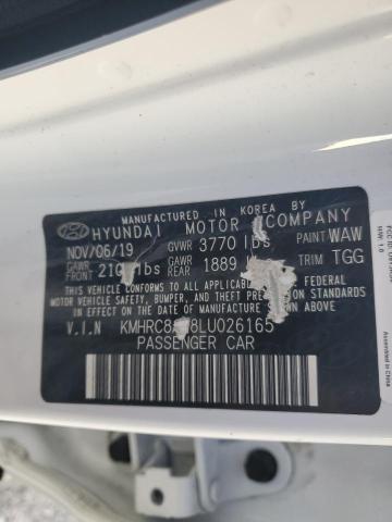 2020 HYUNDAI VENUE SEL KMHRC8A38LU026165
