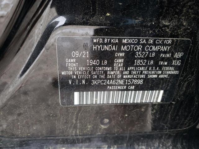 2022 HYUNDAI ACCENT SE - 3KPC24A62NE157898