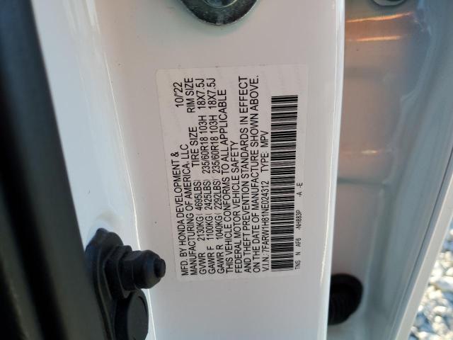 2022 HONDA CR-V EXL - 7FARW1H81NE024312