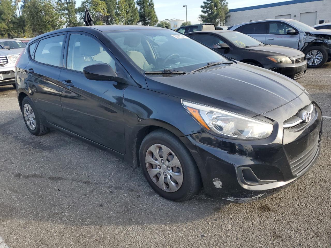 Lot #3042049226 2015 HYUNDAI ACCENT GS