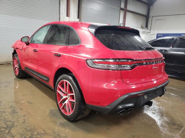 PORSCHE MACAN BASE 2023 red  gas WP1AA2A58PLB03231 photo #3