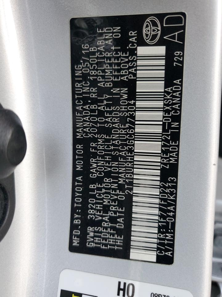 Toyota Corolla l 2016