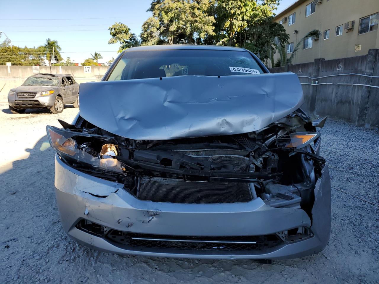 Lot #3033019004 2016 HONDA ODYSSEY EX