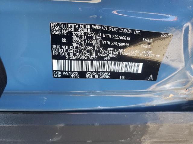 2023 TOYOTA RAV4 WOODL 2T3UWRFV9PW158768