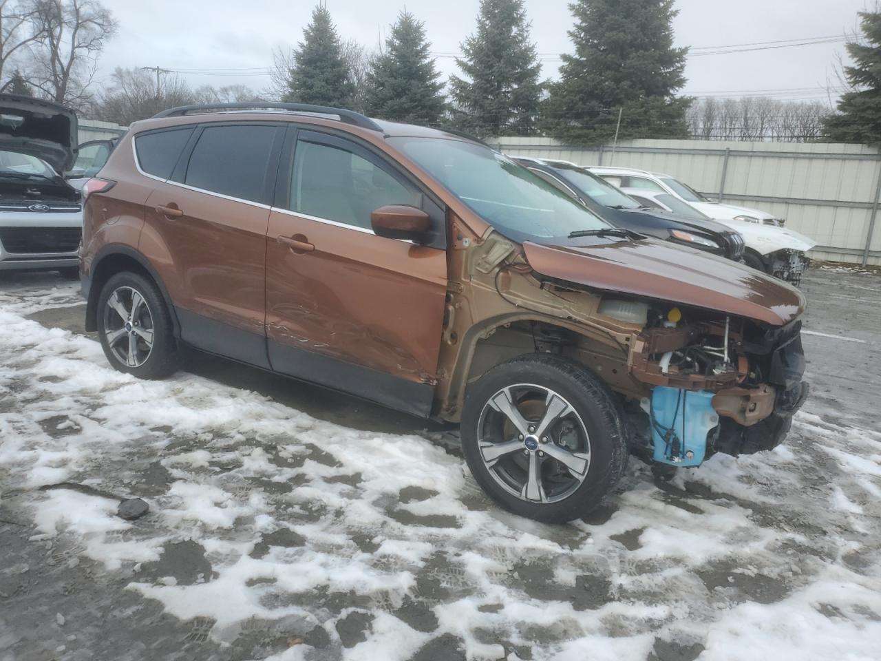 Lot #3030705102 2017 FORD ESCAPE SE