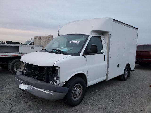 CHEVROLET EXPRESS G3 2014 white cutaway flexible fuel 1GB0G2BG5E1118813 photo #1