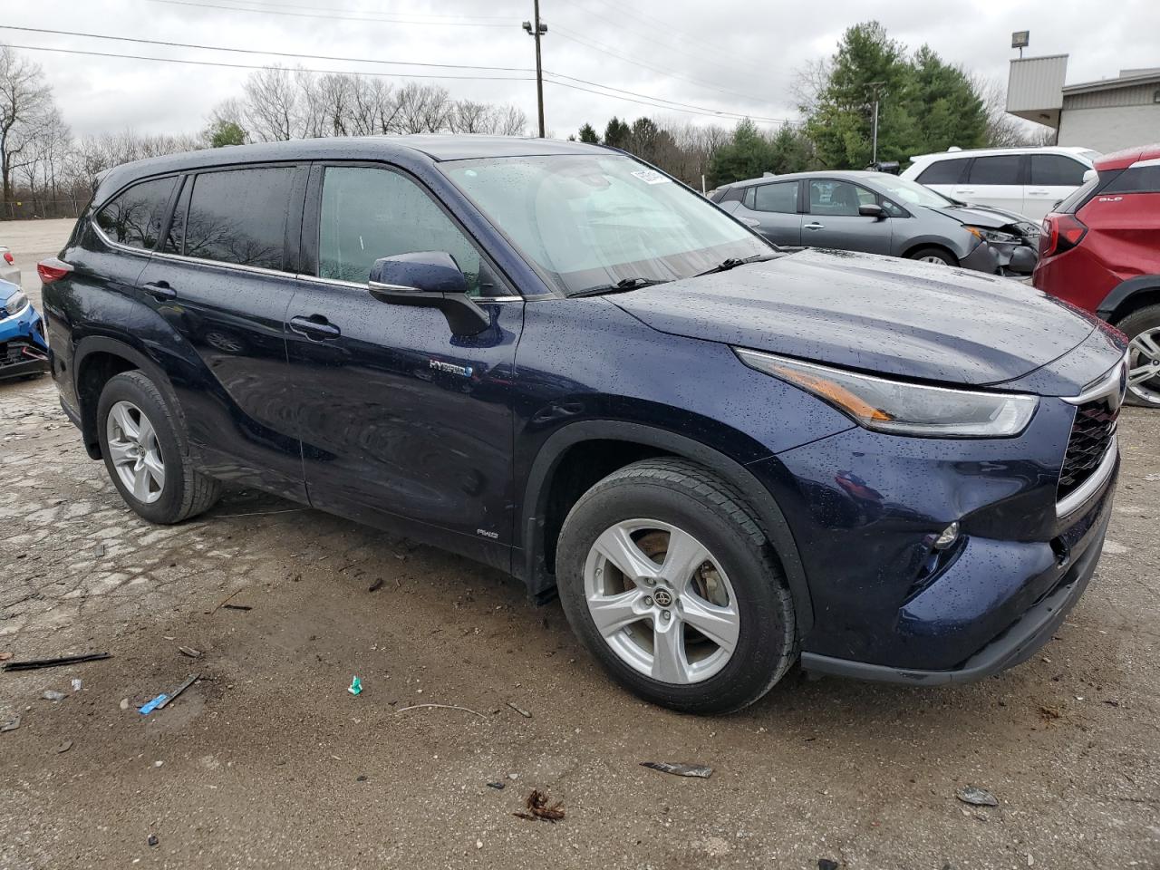 Lot #3033093989 2021 TOYOTA HIGHLANDER