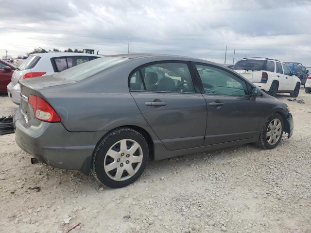 HONDA CIVIC LX 2009 gray  gas 1HGFA155X9L012137 photo #4