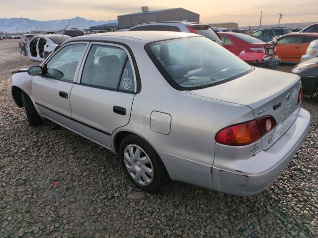 TOYOTA COROLLA CE 2001 silver  gas 1NXBR12E41Z472561 photo #3