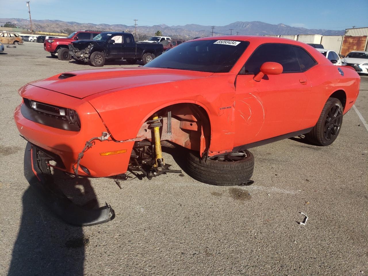  Salvage Dodge Challenger