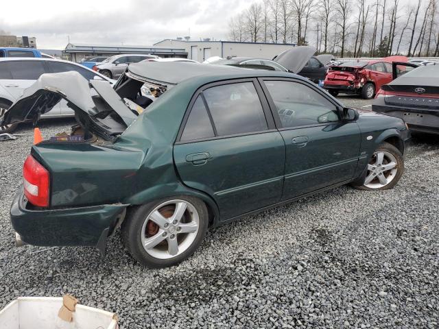 MAZDA PROTEGE DX 2003 green  gas JM1BJ226431166152 photo #4