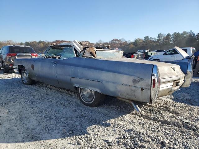 CADILLAC DEVILLE 1968 blue   F8227004 photo #3