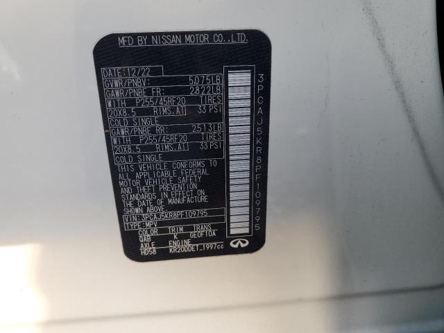 2023 INFINITI QX55 ESSEN 3PCAJ5KR8PF109795