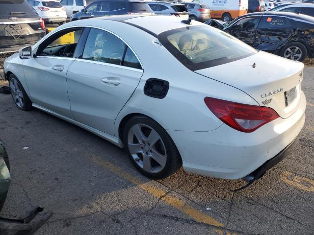 MERCEDES-BENZ CLA 250 2016 white sedan 4d gas WDDSJ4EB9GN326664 photo #3