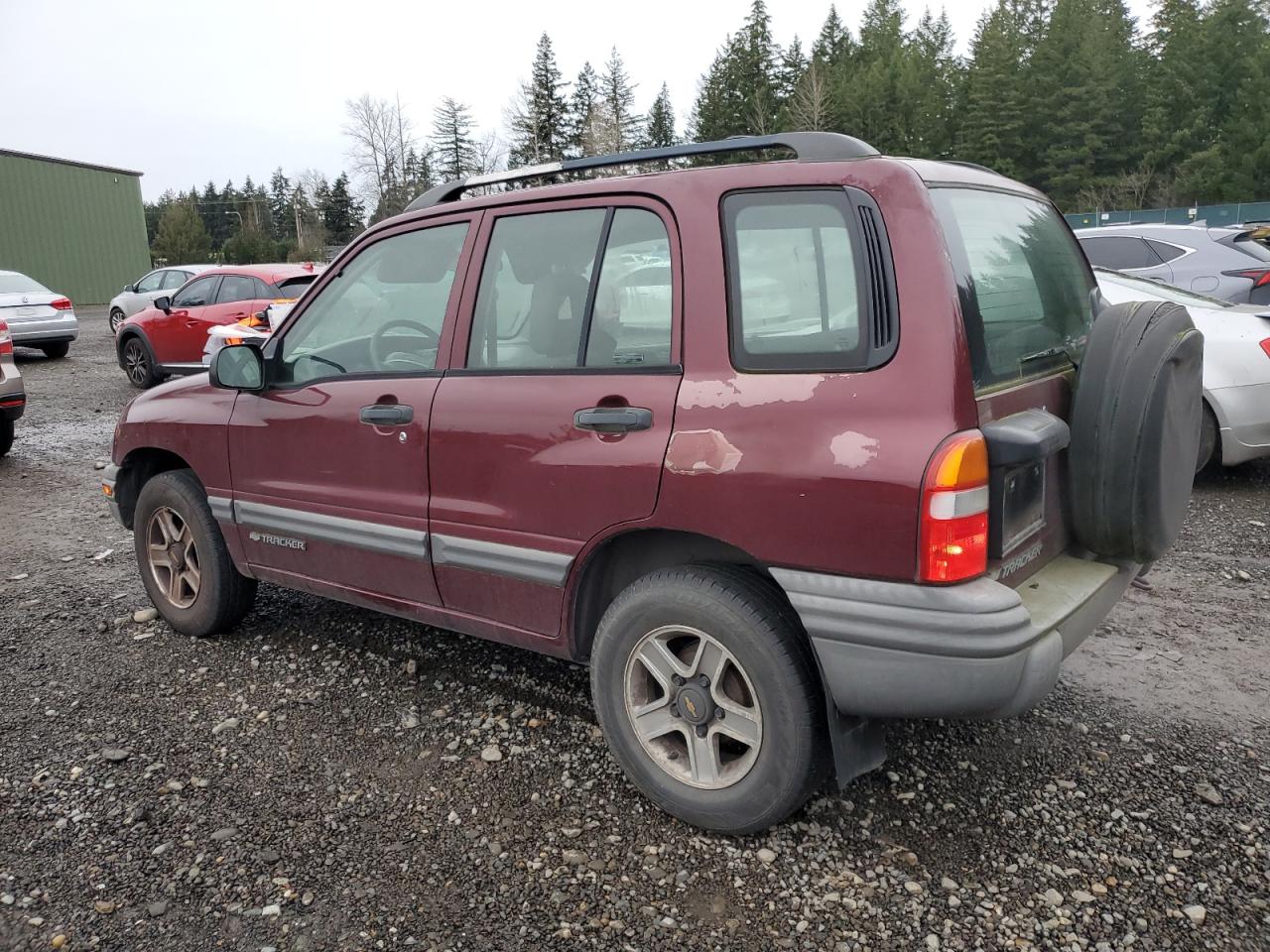 Lot #3034538749 2002 CHEVROLET TRACKER