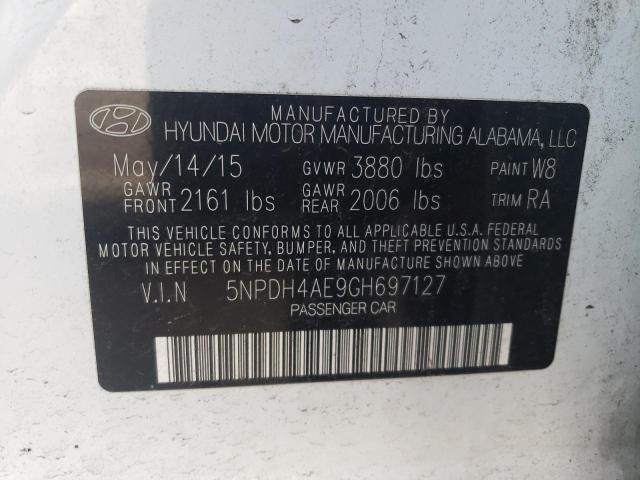 2016 HYUNDAI ELANTRA SE - 5NPDH4AE9GH697127