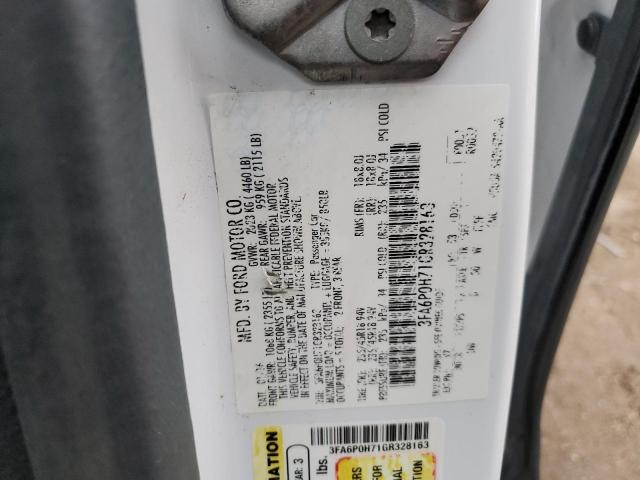 2016 FORD FUSION SE - 3FA6P0H71GR328163
