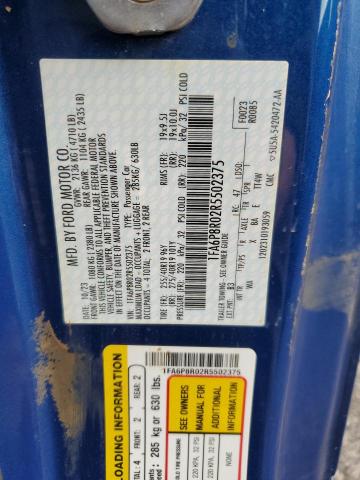 2024 FORD MUSTANG DA 1FA6P8R02R5502375