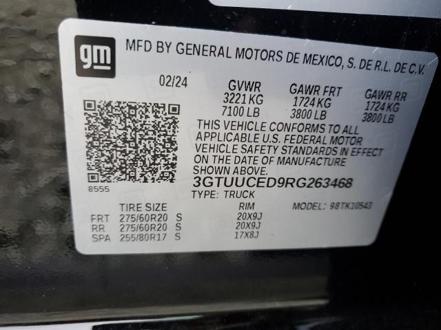2024 GMC SIERRA K15 - 3GTUUCED9RG263468