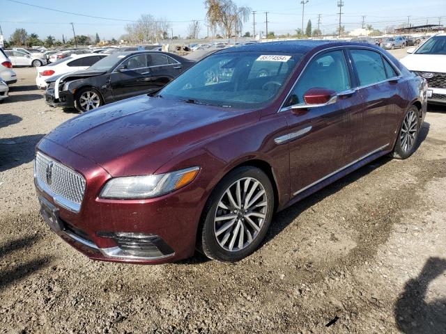 LINCOLN CONTINENTA 2019 maroon  gas 1LN6L9SK4K5606505 photo #1