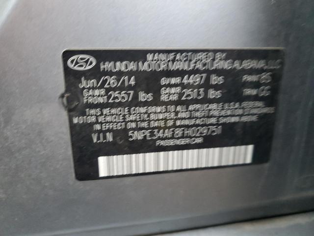 2015 HYUNDAI SONATA SPO - 5NPE34AF8FH029751