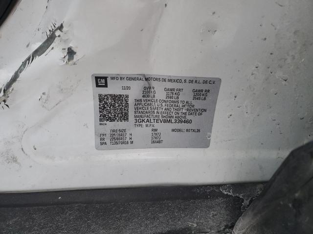 2021 GMC TERRAIN SL - 3GKALTEV8ML339460