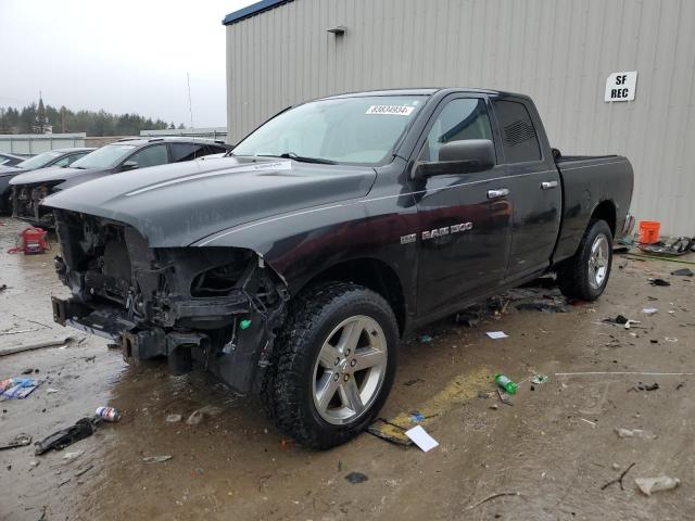 DODGE RAM 1500 2011 black  gas 1D7RV1GT6BS616555 photo #1