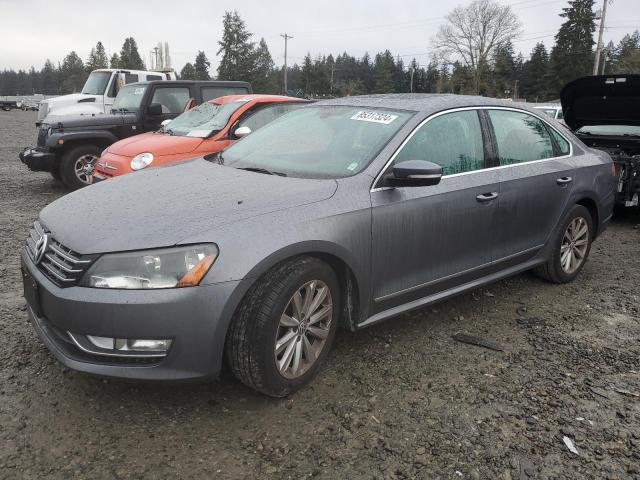 VOLKSWAGEN PASSAT SEL 2013 gray  gas 1VWCP7A31DC071493 photo #1