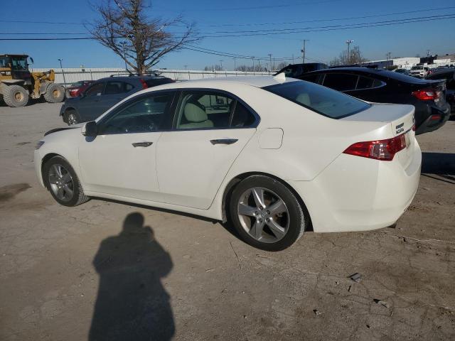 ACURA TSX 2011 white sedan 4d gas JH4CU2F61BC004311 photo #3