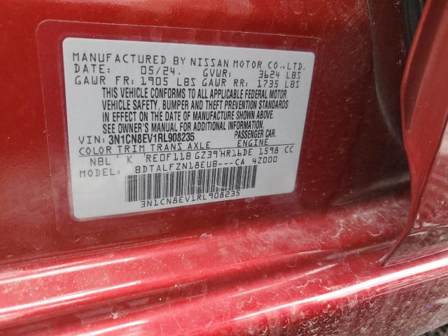 2024 NISSAN VERSA SV - 3N1CN8EV1RL908235