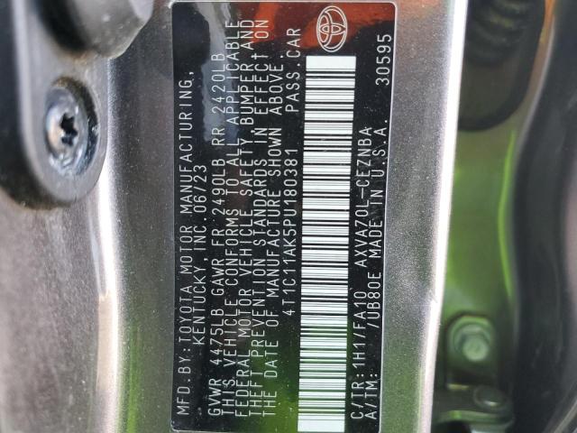 2023 TOYOTA CAMRY LE - 4T1C11AK5PU180381