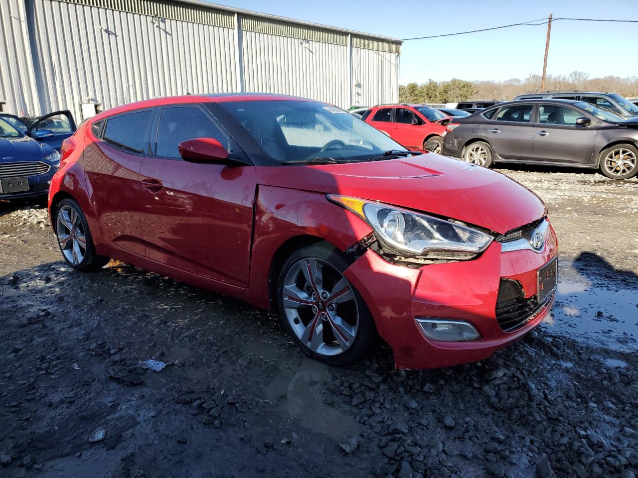 Lot #3028366795 2012 HYUNDAI VELOSTER