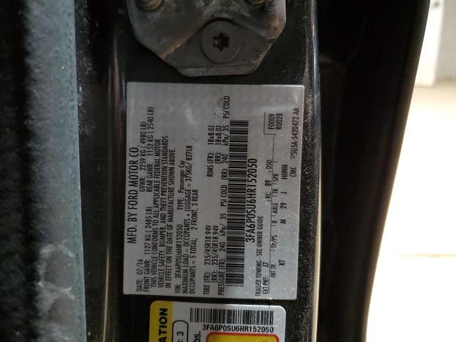 2017 FORD FUSION TIT - 3FA6P0SU6HR152050