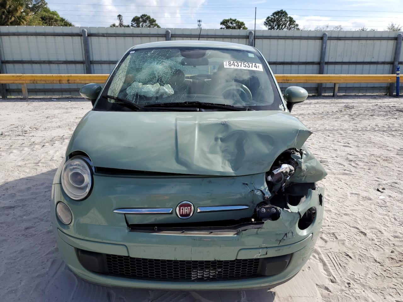 Lot #3048546877 2015 FIAT 500 POP