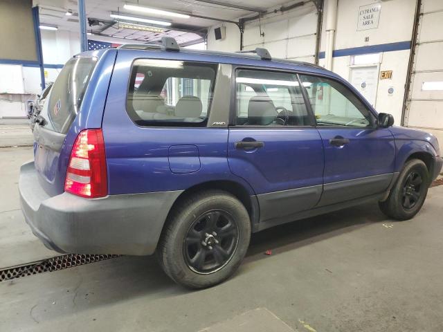 SUBARU FORESTER 2 2003 blue  gas JF1SG63623H716059 photo #4