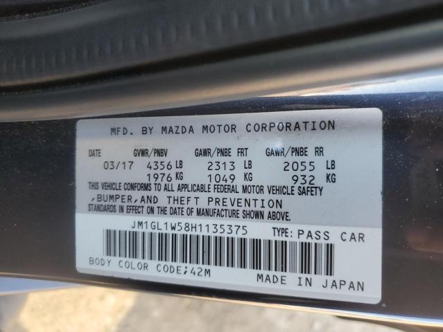 2017 MAZDA 6 GRAND TO - JM1GL1W58H1135375