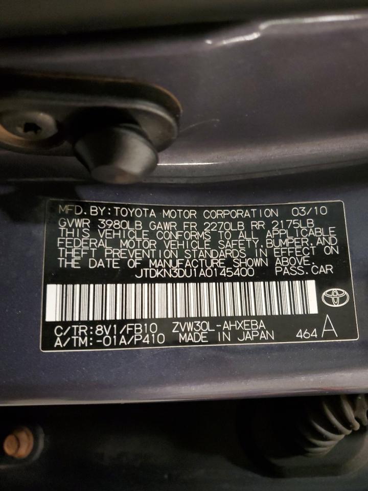 Lot #3025969972 2010 TOYOTA PRIUS