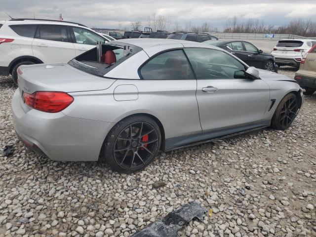 BMW 435 I 2015 silver converti gas WBA3T3C50FP939577 photo #4