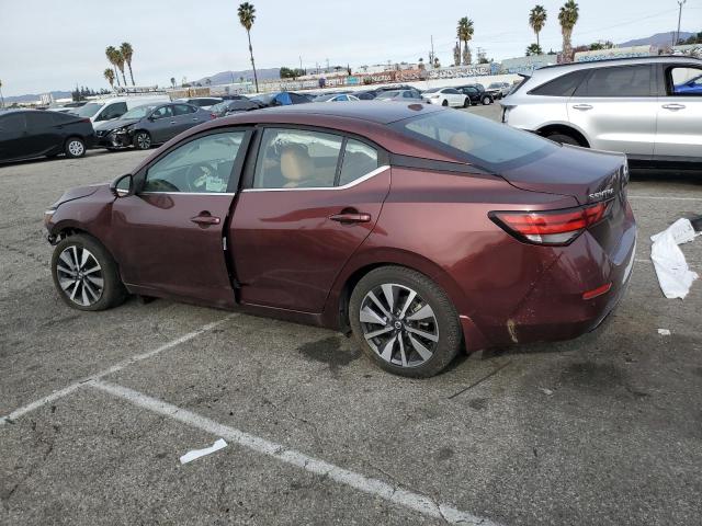 NISSAN SENTRA SV 2020 burgundy  gas 3N1AB8CV9LY218908 photo #3