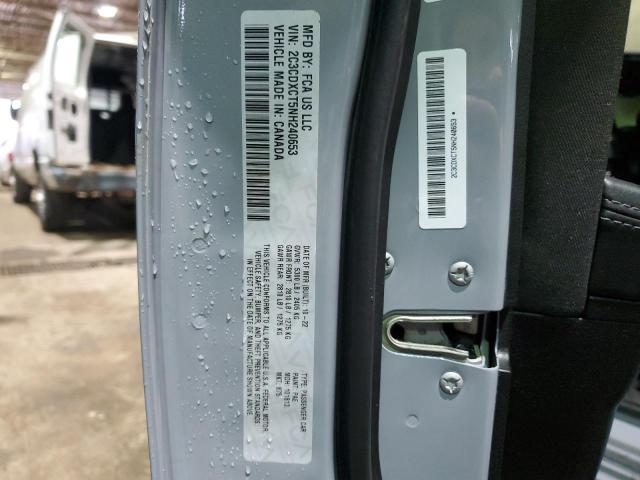 2022 DODGE CHARGER R/ 2C3CDXCT5NH240653