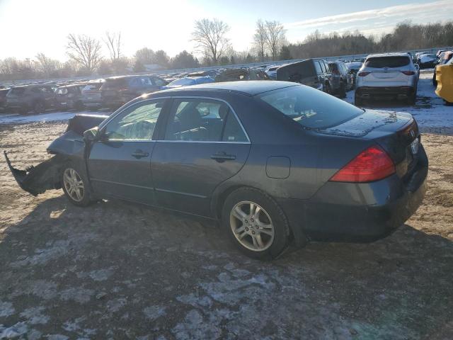 HONDA ACCORD SE 2007 blue  gas JHMCM56327C025022 photo #3