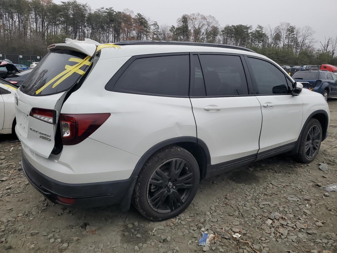 Lot #3030415467 2022 HONDA PILOT BLAC