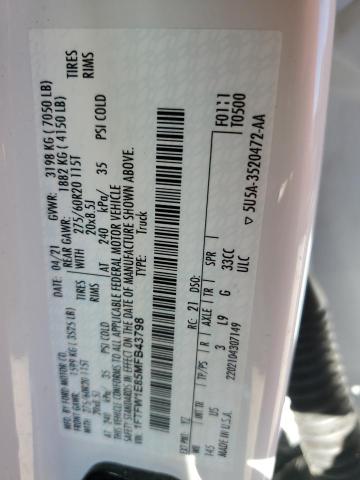 2021 FORD F150 SUPER - 1FTFW1E85MFB43798